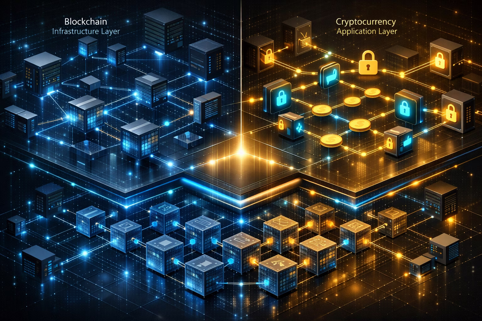 The Relationship Between Blockchain Technology and Cryptocurrency Systems