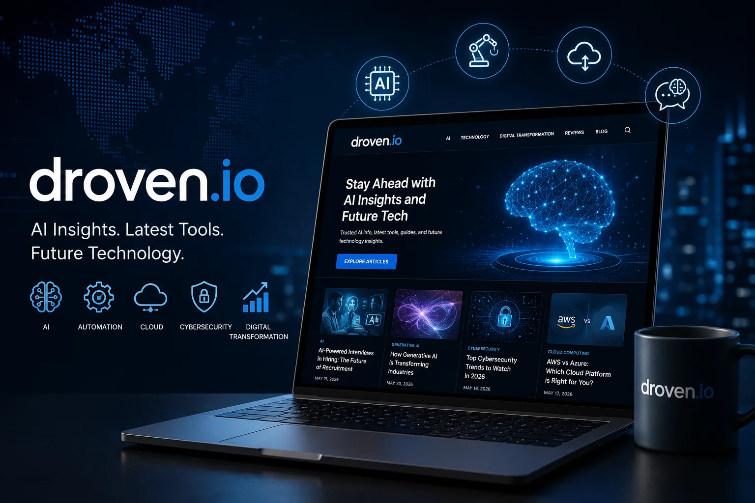 Droven.io Explained: About, Contact, AI & RPA Guide 2026