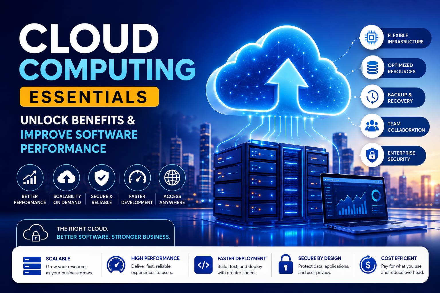 Cloud Computing Essentials: Unlock Benefits and Improve Software Performance