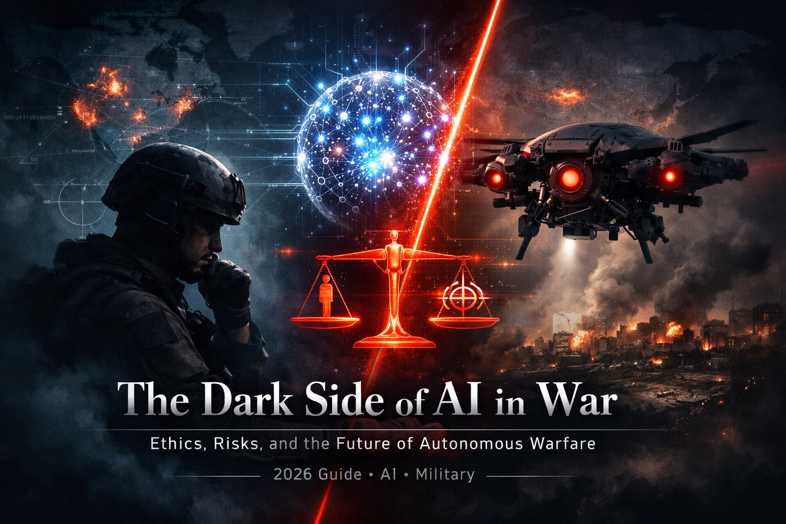 The Dark Side of AI in War: Ethics, Risks, and the Future of Autonomous Warfare (2026 Guide)