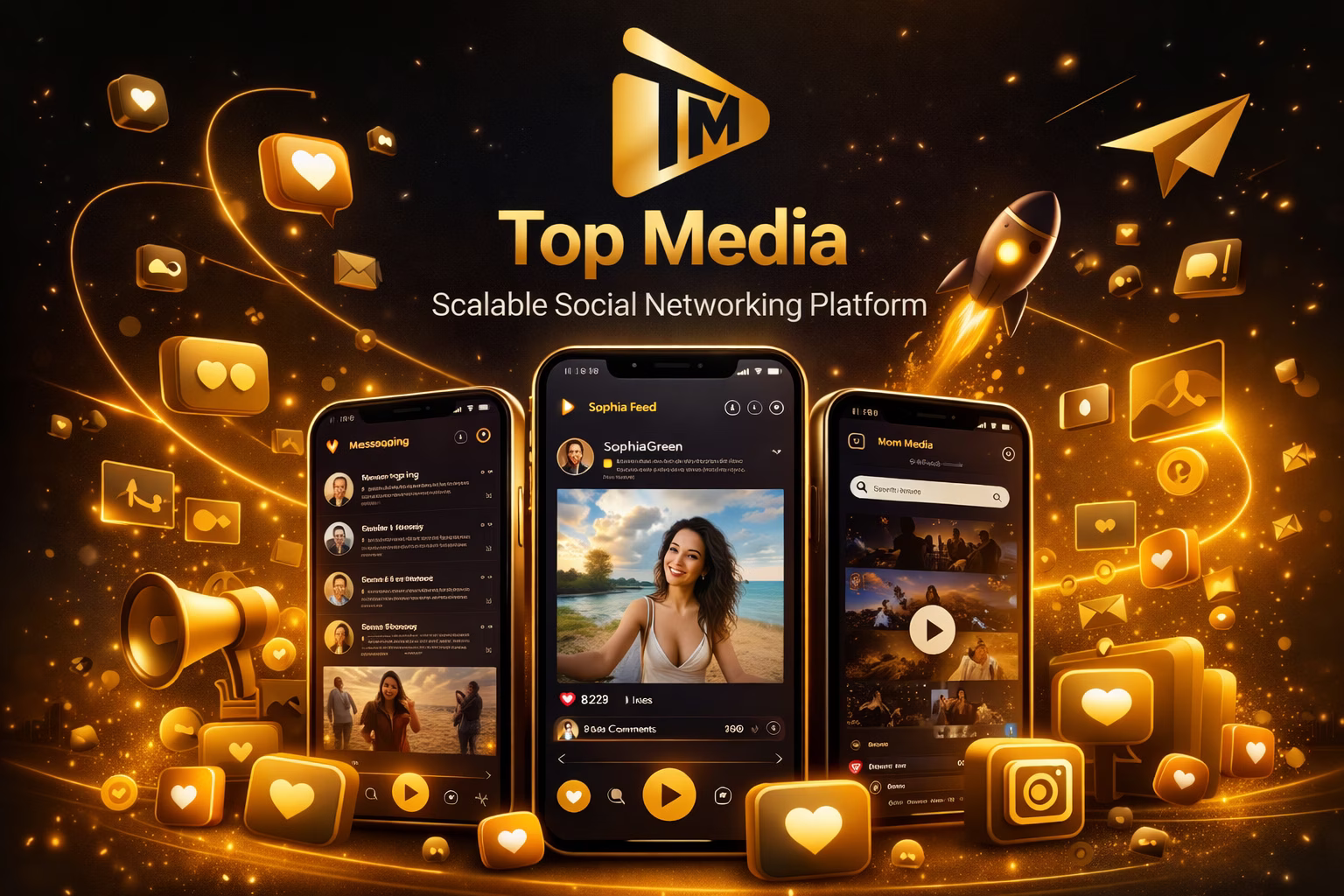 Top Media – Building a Scalable Social Networking Platform
